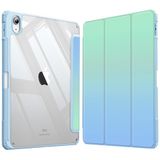 Fintie case voor iPad 11e generatie 2025 (A16)/10e generatie 2022 (10.9 inch) - [Ultra Slim] Schokbestendige doorzichtige hoes met ingebouwde potloodhouder, automatisch waken/slapen, zeeombre