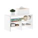 Furinno HERMITE Bureau-organizers en accessoires, kantoororganisatie, boekenplank, voor kantoorbenodigdheden, kantoorbureauaccessoires, wit
