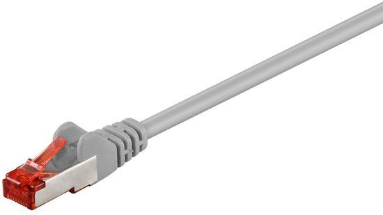 Goobay CAT 6 Patch Cable, S/FTP (PiMF), grey 7.5 m