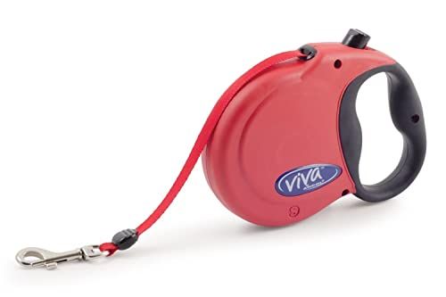 Viva Intrekbare 5m Tape Lead Rood M