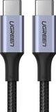Ugreen - câble USB-C vers USB-C - 100W - 3 mètres - Gris