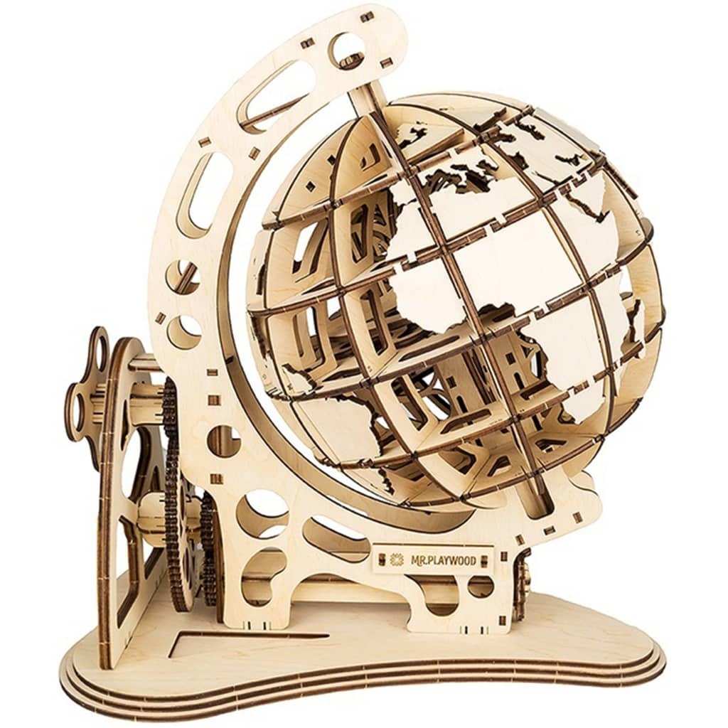 Mr. PlayWood 158-delige Schaalmodelset Globe hout