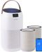 Evolar PURE4+ Luchtreiniger met 2x HEPA 13 Filter, CADR 400m3/h, Slaapmodus, Luchtkwaliteit Indicator