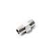 Wiltec Raccords de tuyau, adaptateur avec 2 x 9,51 mm (1/8") filetage mâle pour tuyau d'air, accessoire
