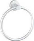 MSV Aluminium Handdoekring Lugano Zilver