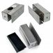 Plaque de fermeture sans marque pour portes en verre 10-15 mm - Inox - SecureEntry-SC20