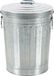 Linder Exclusiv Poubelle 20 litres, galvanisé