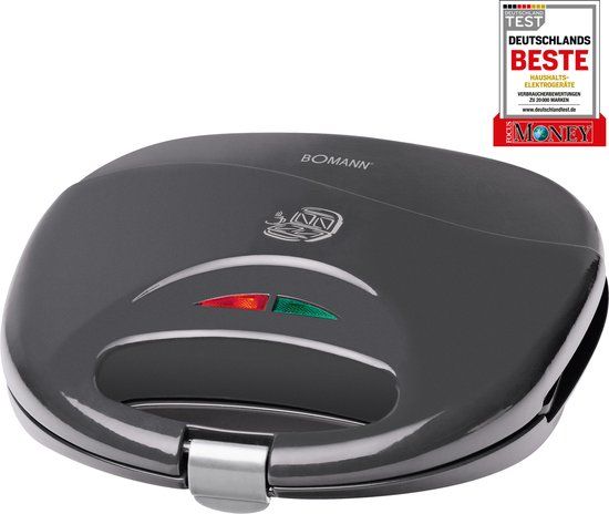 Bomann ST 5016 - Tosti-ijzer - Grijs