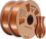 filament pour imprimante 3D, écologique, haute compatibilité, SOIE, Rouge cuivre
