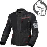 Macna Flexodus waterdichte motorfiets textieljas Zwart XL