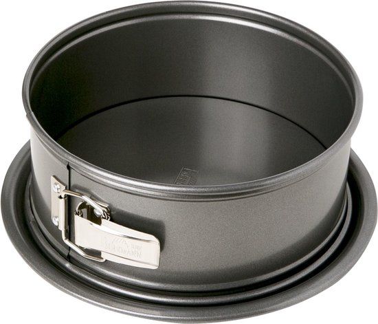RBV Birkmann Birkmann Easy Baking Springvorm 28x9cm Donkergrijs Staal Rond