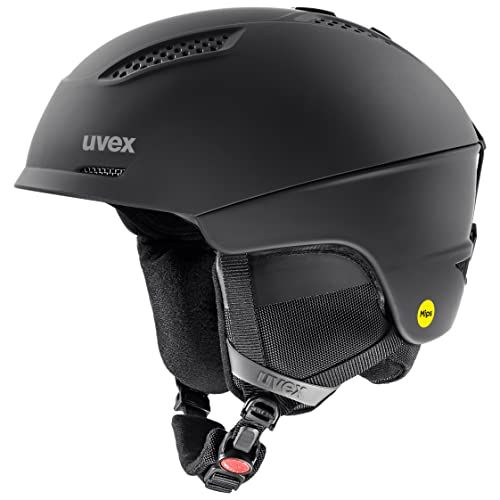 UVEX ultra MIPS Skihelm Unisex-Volwassene - all black mat - 59-61 cm