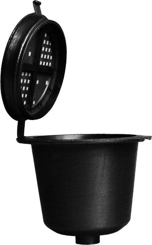 Scanpart Navulbare Koffiecuphouder - Zwart - Kunststof - 3 stuks