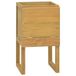 vidaXL Badkamerkast 41x40x75 cm massief teakhout