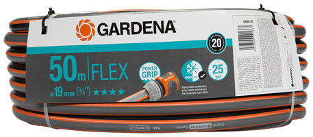 Gardena Flexslang 50m - 19 mm - Grijs/Oranje