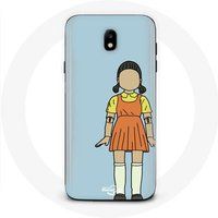 Maniacase Hoesje voor Samsung Galaxy J3 2017 Inktvis spel de reuze spel pop