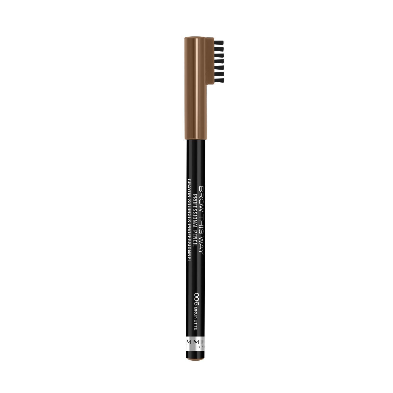 Rimmel Brow This Way Professional Wenkbrauwpotlood - 006 Brunette
