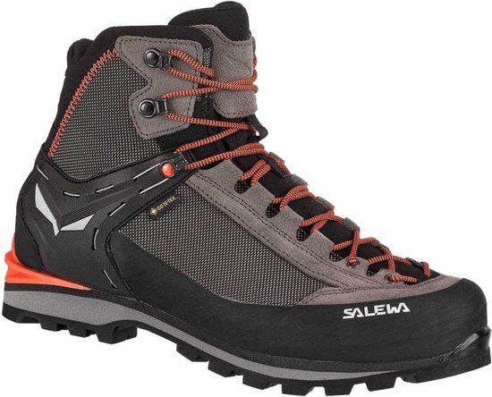 Salewa Crow GTX Bergschoenen - Wallnut / Fluo Orange - EU 47