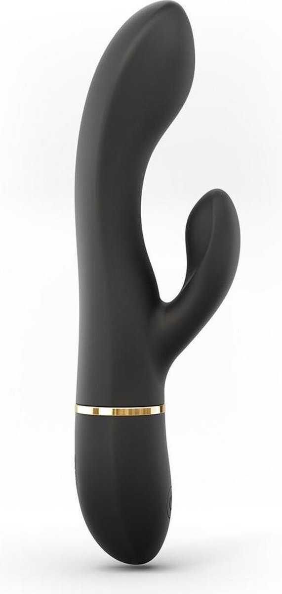 Marc Dorcel Flexibele Rabbit Vibrator "Glam Rabbit" - zwart