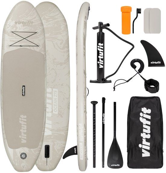 VirtuFit Supboard Ocean 275 - Sand Beige - Met accessoires en draagtas