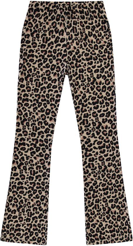 Cars Jeans Broek Elora jr. meisjes 164 Viscose Panterprint Bruin