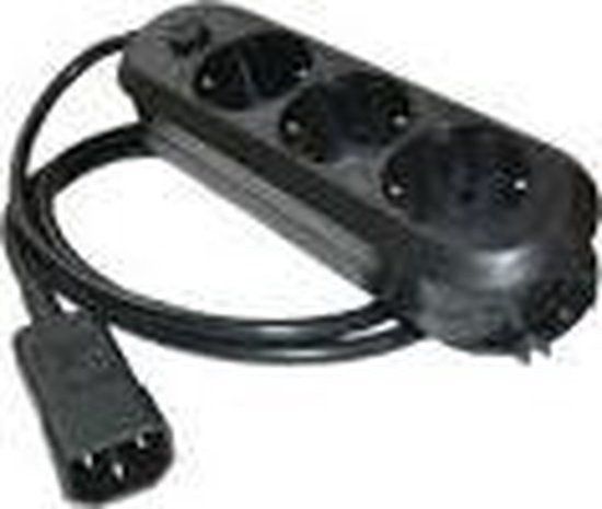 ONLINE USV-Systeme USV-Steckdosenleiste, 16 A, 1.8m - Zwart