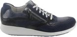 Durea 6306.682.1581-E dames veterschoenen sportief blauw