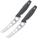 Westmark 2 professionele kaasmessen, lemmet: 13,5 cm, lengte: 25 cm, roestvrij staal/kunststof, Master Line, zwart/zilver, 135622E3