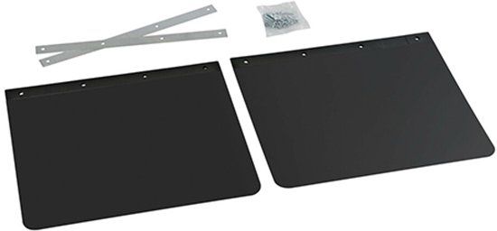 Lampa Viaautoshop PVC spatborden voor trucks - Zwart
