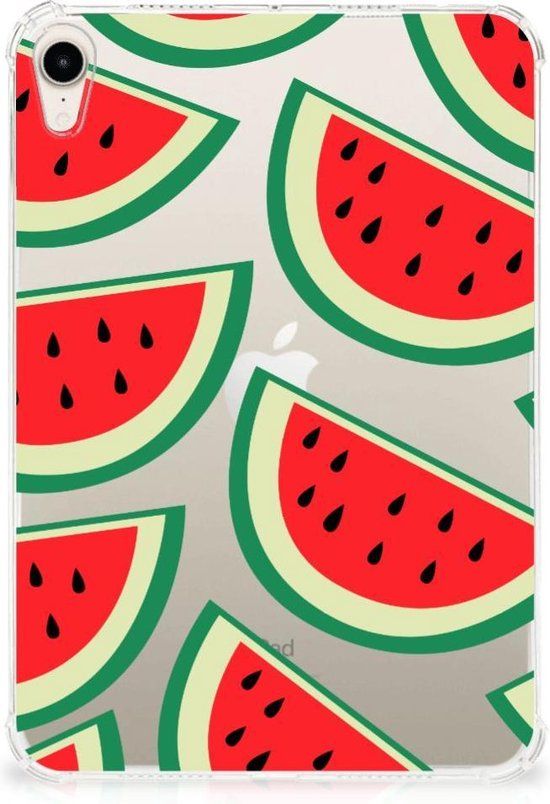 B2Ctelecom Tablethoes Apple iPad mini 6 (2021) - TPU Bumper Watermelons