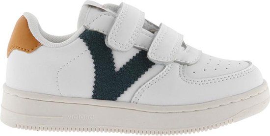 Victoria Tiempo Tiras Efecto Piel Zwart Kinderen Sneakers Maat 34 - Lente/Zomer 2024