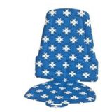 Bobike Kinderzitje ond. achter bekleding allstars blue