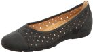 Gabor Dames Ballerinas Donkerblauw Leer Maat 38