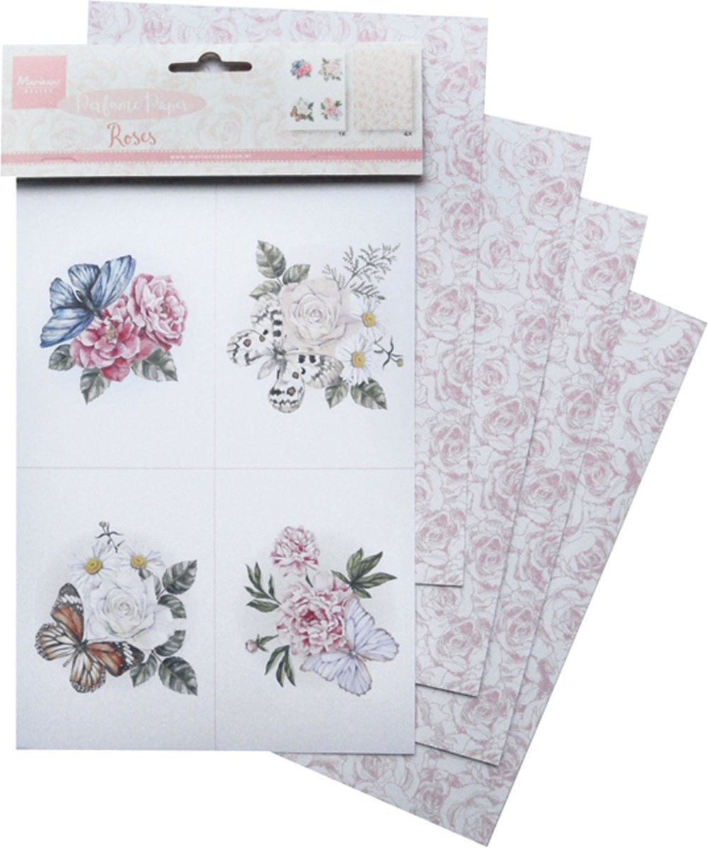 Marianne Design Geparfumeerd papier Roses