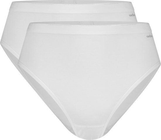Ten Cate Basics high leg slip wit 2-pack Dames Maat XXL