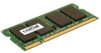 Crucial CT25664AC800 2 GB DDR2 800 MHz SODIMM RAM geheugen