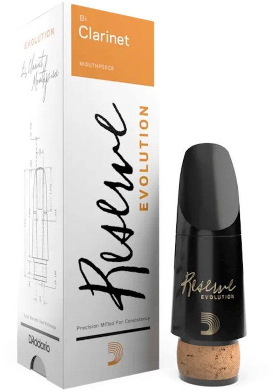 D'Addario Woodwinds Reserve Evolution Bb Klarinet Mondstuk MCE-EV10E