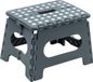 Markenlos Shenzhen Haorui Industrial Technology Co., Ltd. Opklapbaar opstapje met antislip oppervlak, 29 x 22 x 22 cm, grijs