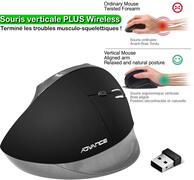 ADVANCE Vertical plus Mouse: Draadloos oplaadbaar