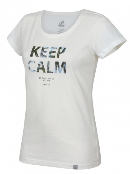 Hannah T shirt Talimana dames katoen wit