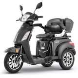 VEVOR 3-wielige elektrische scootmobiel voor senioren en volwassenen, draagvermogen 227 kg, actieradius 35 km met 3 snelheden, 1000 W, maximale hellingshoek 20°