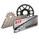 Kettingset DID Kettingset staal 520ZVM-X / 114 klinkslot voor KTM Duke RC 390 cc Bj. 2012-2020