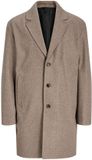 JACK & JONES JJEJAMES COAT SN Heren Puffer Jas L Greige