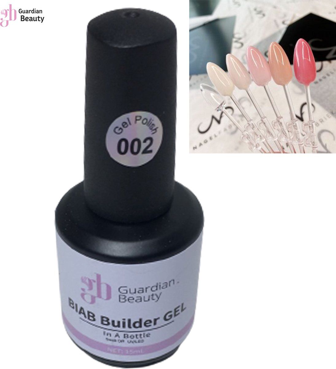 Guardian Beauty Biab Builder gel #2 - Gellex - Absolute Builder gel - Aphrodite 15ml