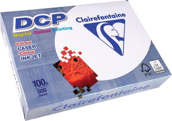 Clairefontaine DCP Presentatiepapier - A4 100g - 500 vel - Wit