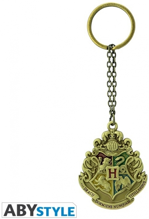 Abystyle harry potter - hogwarts crest 3d keychain