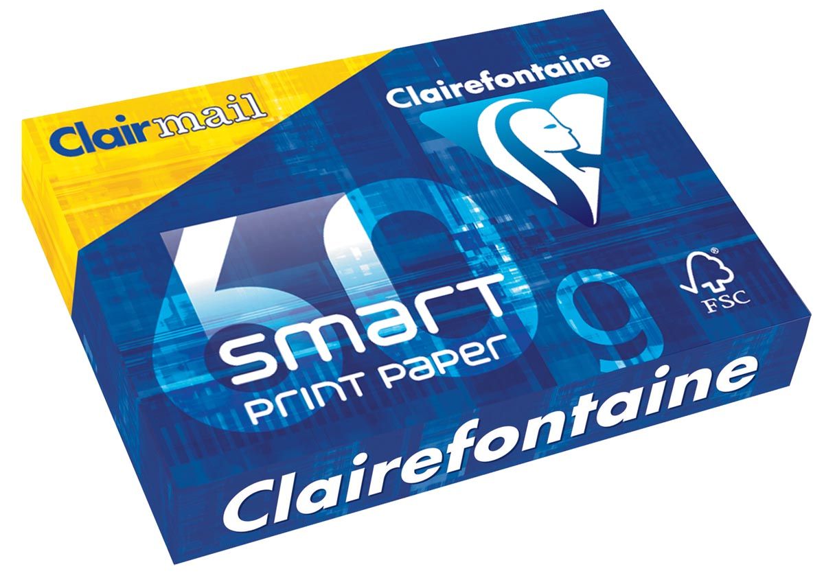 Clairefontaine Smart Print Papier A4 60 g/m² Wit 500 vel