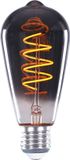 Highlight E27 4Watt Smoke Spiraal 64mm Dimbaar