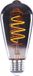 Highlight E27 4Watt Smoke Spiraal 64mm Dimbaar