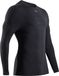 X-Bionic Mightywool Thermoshirt Manches Longues Homme X Noir, Large